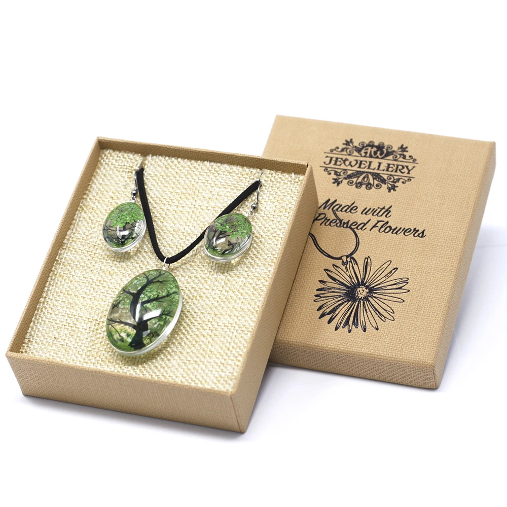 Set Arborele Vietii – Flori Presate – Verde - L'ambiance Set Arborele Vietii – Flori Presate – Verde - L'ambiance