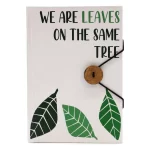 Jurnal handmade - Leaves on the same tree - L'ambiance